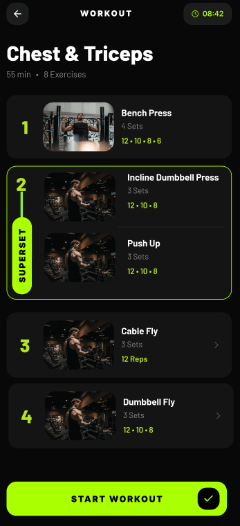 EON Active Workout screenshot